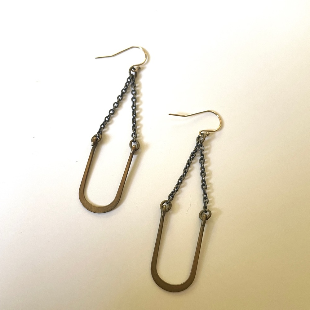 Larissa Loden Drop Chain Earrings